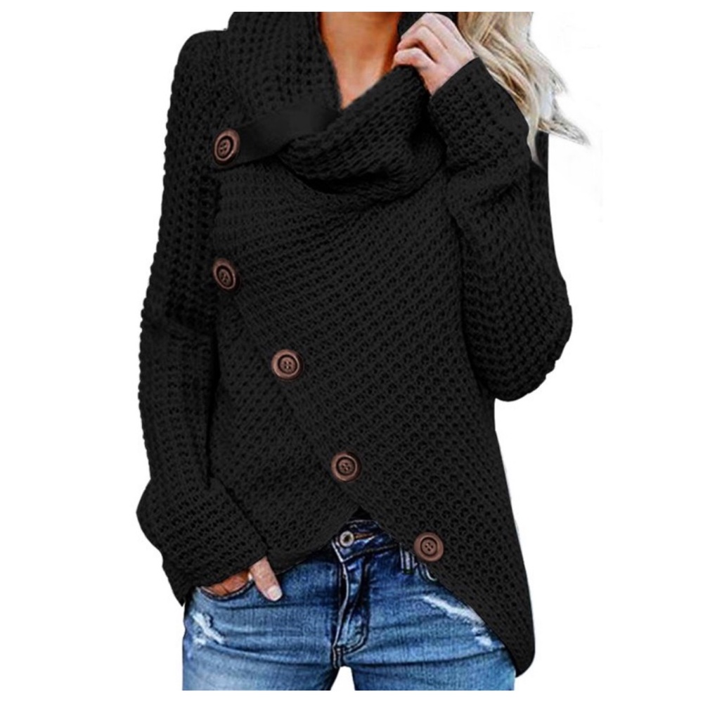 #28 ✨RESTOCKED✨Fabulous Asymmetrical Boho Sweater